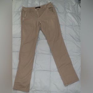 Aeropostale Womens Khaki Chino Pants 